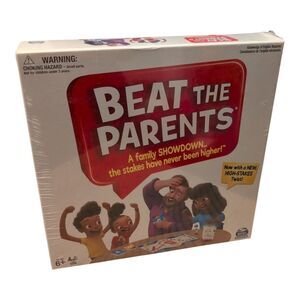 Beat The Parents Family Board Game Spin Master Games New Sealed